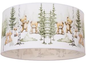 Dětské stropní svítidlo KIDS ROOM 1xE27/60W/230V pr. 40 cm zvířátka