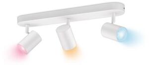 Philips WiZ Colors 8719514551916 IMAGEO bodové svítidlo 3xGU10 15W/1050lm 2200-6500K+RGB bílá stmívatelné