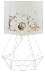 Dětská stolní lampa KIDS ROOM 1xE27/60W/230V pr. 18 cm zvířátka