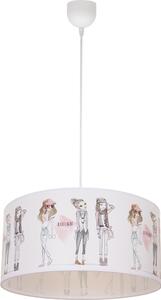 Dětský lustr GIRLS VIBES 1xE27/60W/230V pr. 40 cm dívky