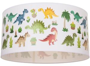 Dětské stropní svítidlo KIDS ROOM 1xE27/60W/230V pr. 40 cm dinosaurus