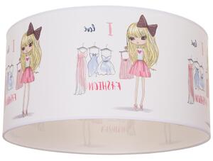 Dětské stropní svítidlo GIRLS VIBES 1xE27/60W/230V pr. 40 cm I love fashion