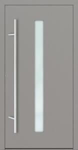 Hliníkové vchodové dveře FM Turen Premium P90 M01 šedá RAL9007
