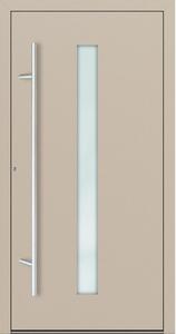 Hliníkové vchodové dveře FM Turen Premium P90 M01 krémová RAL1015