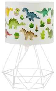Dětská stolní lampa KIDS ROOM 1xE27/60W/230V pr. 18 cm dinosaurus