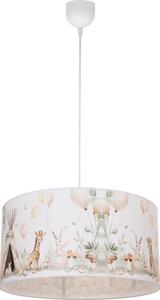 Dětský lustr KIDS ROOM 1xE27/60W/230V pr. 40 cm zvířátka