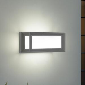 Brilagi - LED Venkovní nástěnné svítidlo PARKER LED/12W/230V šedá IP44