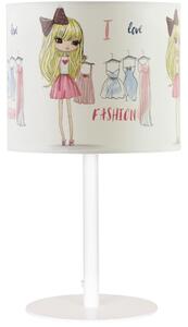 Dětská stolní lampa GIRLS VIBES 1xE27/60W/230V pr. 18 cm I love fashion