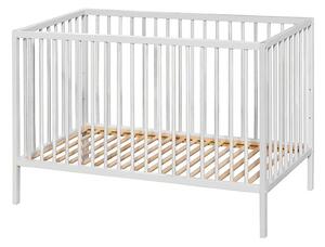 PETITE&MARS - Dětská postýlka NELA BEECH 120x60 cm bílá/buk