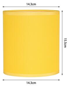 Brilagi-LED Flexibilní nástěnná lampa NUBILA 1xE27/25W/230V + LED/3W mosaz/žlutá