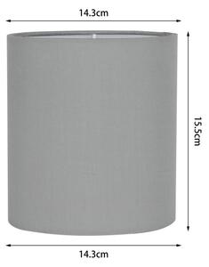 Brilagi - Stolní lampa NUBILA WOOD 1xE27/25W/230V dub/černá/sv. šedá