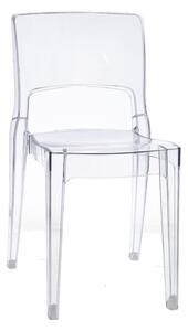 Židle Isy plastová transparentní