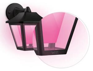 Philips Wiz Colors 8720169076181 Outdoor Wall light venkovní nástěnné svítidlo LED 9,5W/900lm 2700-5000K+RGB IP44 černá