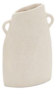 Krémová ručně vyrobená váza (výška 27 cm) Neti – Kave Home