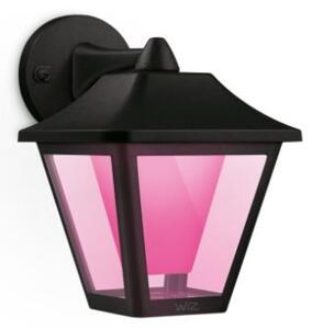 Philips Wiz Colors 8720169076181 Outdoor Wall light venkovní nástěnné svítidlo LED 9,5W/900lm 2700-5000K+RGB IP44 černá