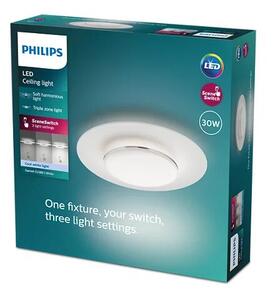 Philips 8720169195219 Garnet CL580 stropní svítidlo LED D400mm 30W/3400lm 4000K bílá