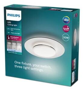 Philips 8720169195233 Garnet CL580 stropní svítidlo LED D400mm 30W/3400lm 4000K černá