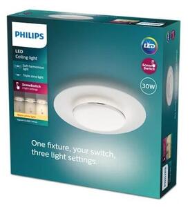 Philips 8720169195172 Garnet CL580 stropní svítidlo LED D400mm 30W/3100lm 2700K bílá