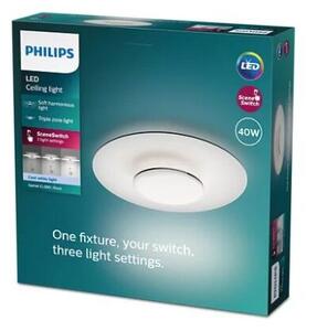 Philips 8720169195318 Garnet CL580 stropní svítidlo LED D500mm 40W/4400lm 4000K černá