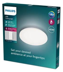 Philips 8720169196094 Izso CL620 stropní svítidlo LED D470mm 40W/4300lm 2700-6500K bílá, dálkový ovladač