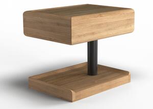 Noční stolek Modesta z dubového dřeva
