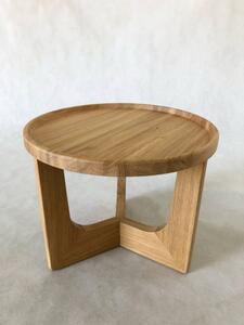 Noční stolek Hedmark z dubového dřeva