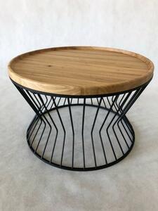 Konferenční stolek Fosbi z dubového dřeva