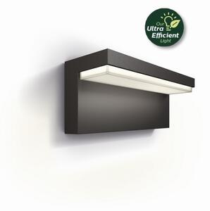 Philips 8720169257276 UltraEfficient Bustan venkovní nástěnné svítidlo LED 3,8W/800lm 4000K IP44 antracit