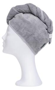 Modalový turban MODAL SOFT šedá turban 70 cm