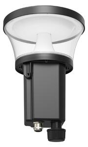 SLC LED hlava Faro Bollard černá 2322lm 2700/3200/4000K Ra80 nastavitelná intenzita IP66 360