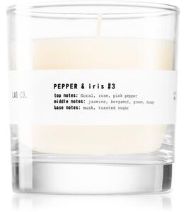The Olphactory Lab Co. Pepper & Iris vonná svíčka 200 g