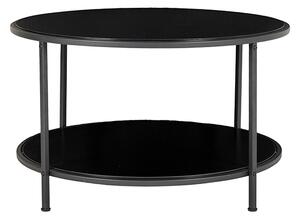 Vita konferenční stolek kulatý černý