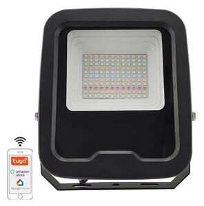 LED RGB Stmívatelný reflektor LED/30W/230V 3000K-6500K Wi-Fi Tuya IP65