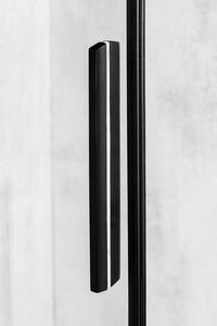 Polysan, ALTIS LINE BLACK obdélníková sprchová zástěna 1000x800 mm, L/P varianta, rohový vstup, AL1512BAL1582B