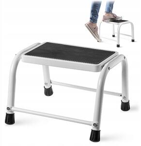 Taburet Kadax bílý 27 cm
