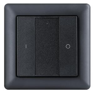 SLC SmartOne Zigbee 1CH nástěnný panel IP20 černý