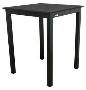Doppler EXPERT antracit - zahradní gastro barový hliníkový stůl 90 x 90 x 110 cm