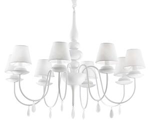Ideal Lux Závěsné svítidlo BLANCHE SP8 BIANCO