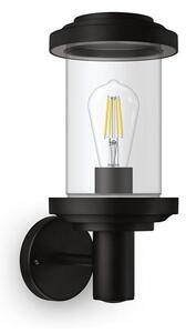 Philips 8720169266513 Outdoor Listra venkovní nástěnné svítidlo 1xE27 IP44 černá
