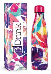 Termoláhev z Nerezové Oceli 500ml motiv Květiny