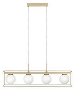 Eglo 97793 - Lustr na lanku VALLASPRA 4xE14/40W/230V