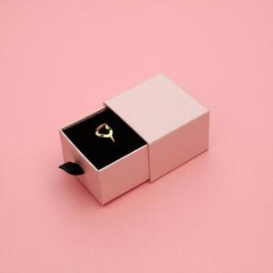Šperkovnice - Dárková růžová krabička na šperky