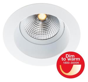 SLC vestavné LED svítidlo OneSoft DTW pr.68-83 mm bílé 447lm 1800-3000K Ra90 DALI IP54/IP20 36°