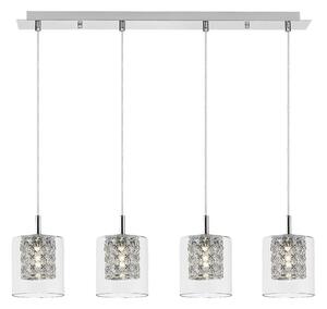 Rabalux 3116 - Křišťálový lustr na lanku DUCHESS 4xG9/40W/230V
