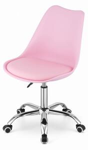SUPPLIES ALBA otočná kancelářská židle - růžová barva