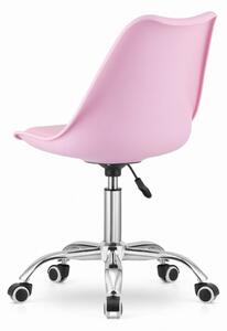 SUPPLIES ALBA otočná kancelářská židle - růžová barva