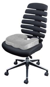 CONNECT IT CFH-5290-GY - Anatomický polštář na židli šedá