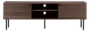 Hnědý TV stolek v dekoru dubu 40x50x150 cm Kyoto – House Nordic