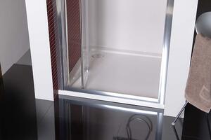 Polysan, LUCIS LINE skládací sprchové dveře 900mm, čiré sklo, DL2815