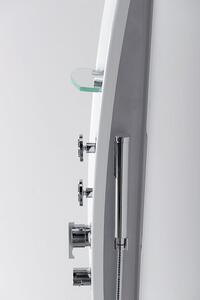 Polysan LUK termostatický sprchový panel nástěnný 250x1300mm, bílá